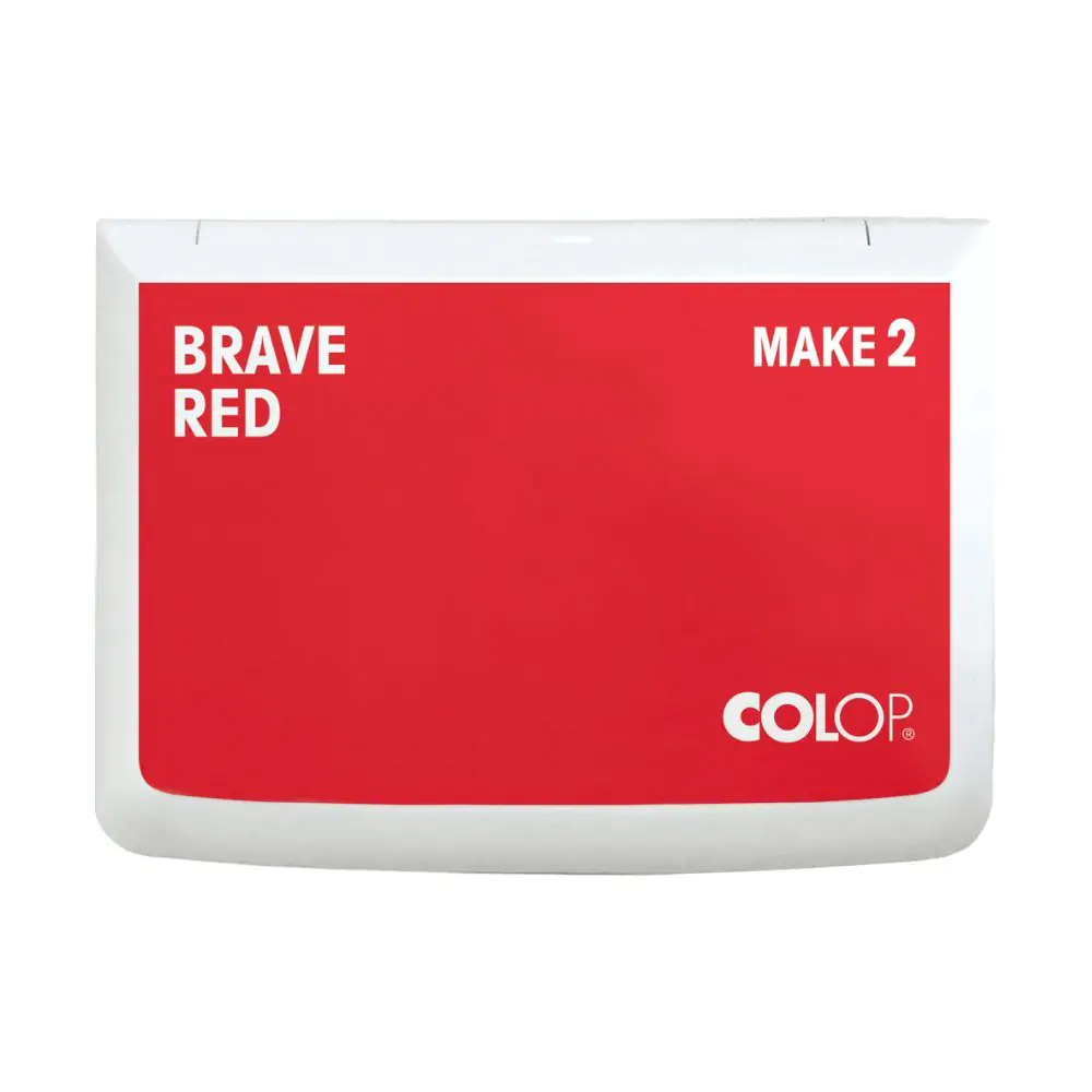 Colop® Stempelkissen MAKE 2 BRAVE RED