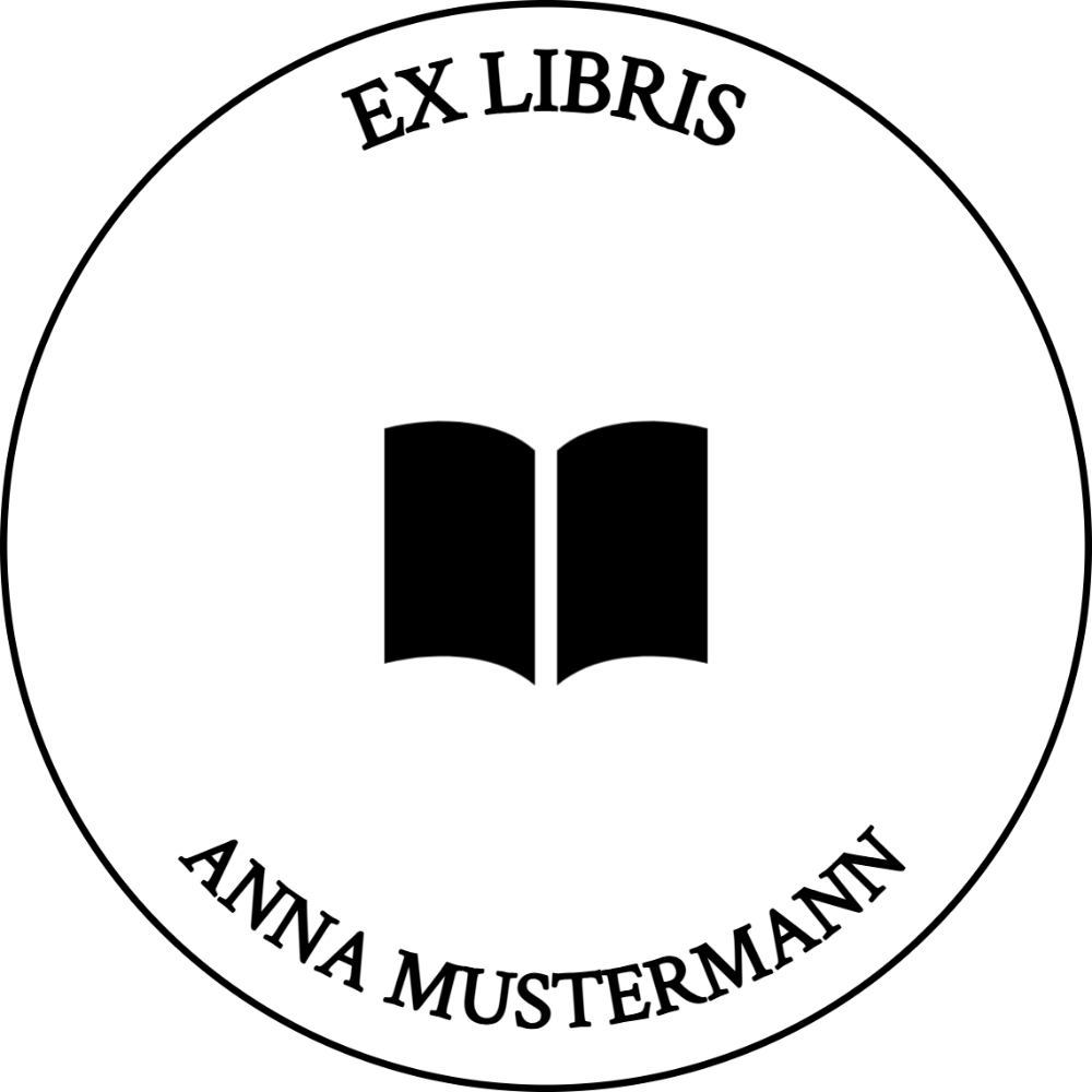 Vorschau der Vorlage Ø38 Ex Libris