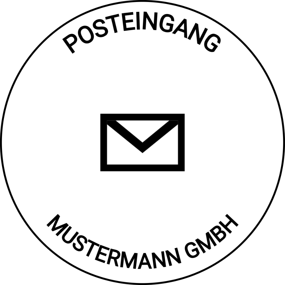 Vorschau der Vorlage Ø38 Posteingang