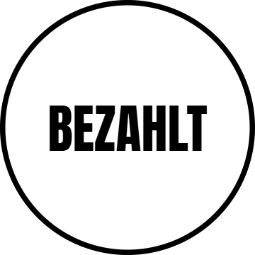 Vorschau der Vorlage Ø12 Bezahlt
